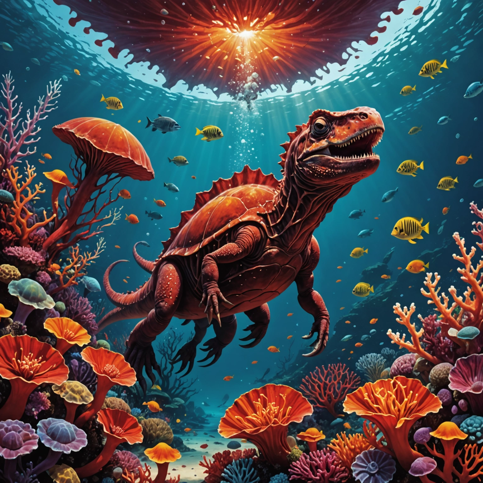 Красные приливы: загадка динофлагеллят и их роль в океане